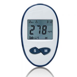 Electric Blood Glucose Meter Kit Portable Home Blood Sugar Monitor