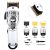 Professional Hair Clippers Cordless Haircut Kit Rechargeable 2000mAh Beard Trimmer